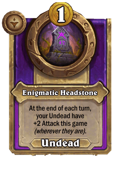 Enigmatic Headstone