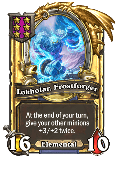 Lokholar, Frostforger Hearthstone kártya