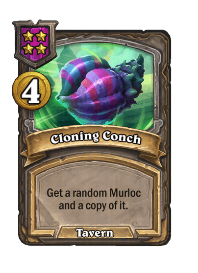 Cloning Conch Hearthstone kártya