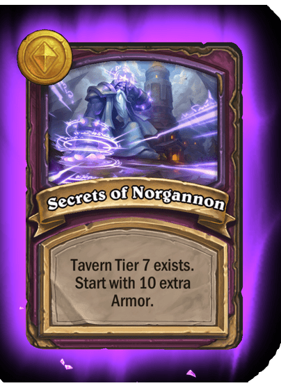 Secrets of Norgannon Hearthstone kártya