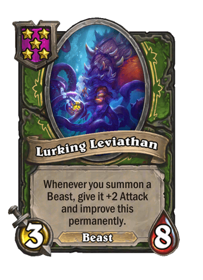 Lurking Leviathan Hearthstone kártya