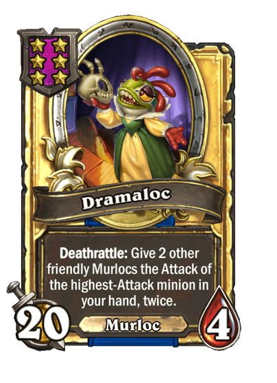 Dramaloc Hearthstone kártya
