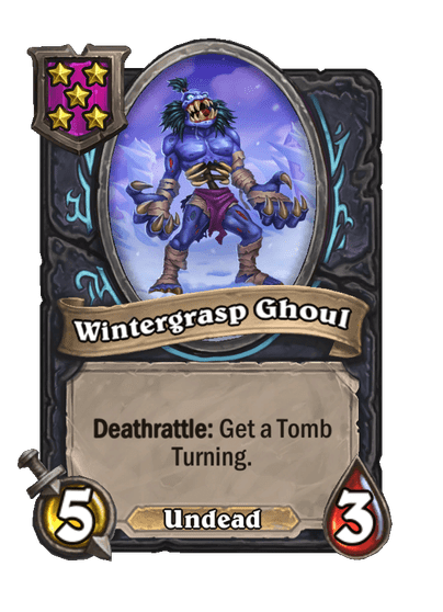 Wintergrasp Ghoul Hearthstone kártya