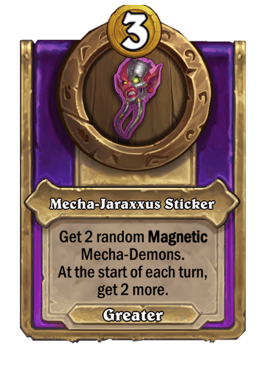 Mecha-Jaraxxus Sticker