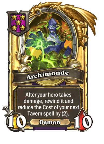 Archimonde Hearthstone kártya