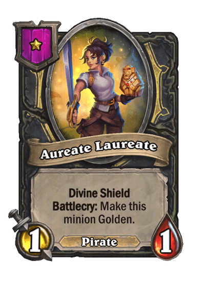 Aureate Laureate Hearthstone kártya