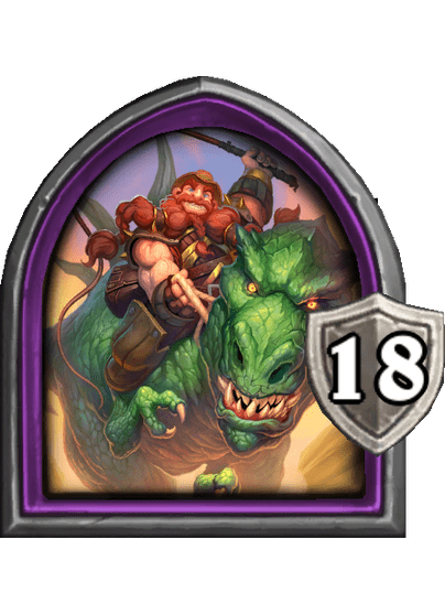 Dinotamer Brann Hearthstone kártya