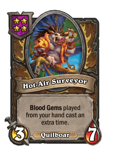 Hot-Air Surveyor Hearthstone kártya
