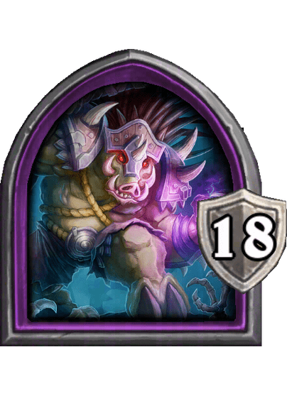 Death Speaker Blackthorn Hearthstone kártya
