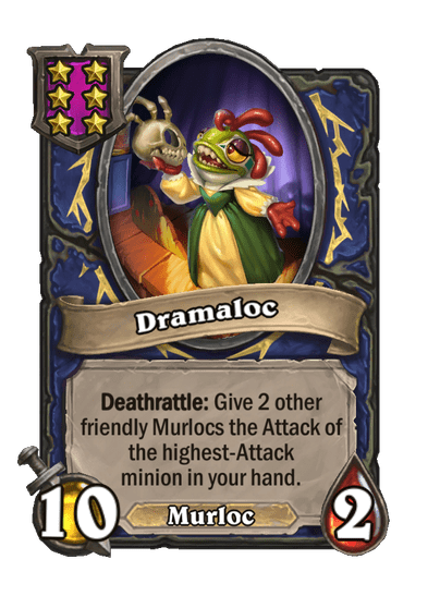 Dramaloc Hearthstone kártya