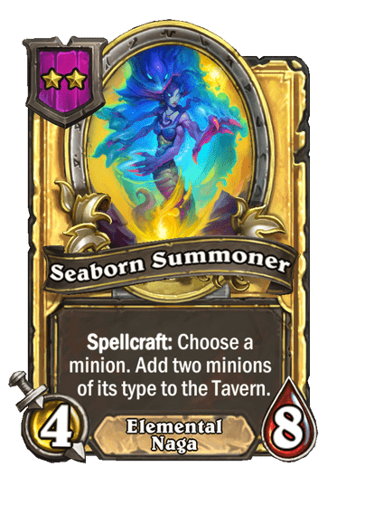 Seaborn Summoner Hearthstone kártya