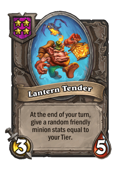 Lantern Tender Hearthstone kártya