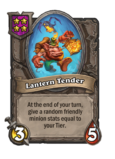 Lantern Tender Hearthstone kártya
