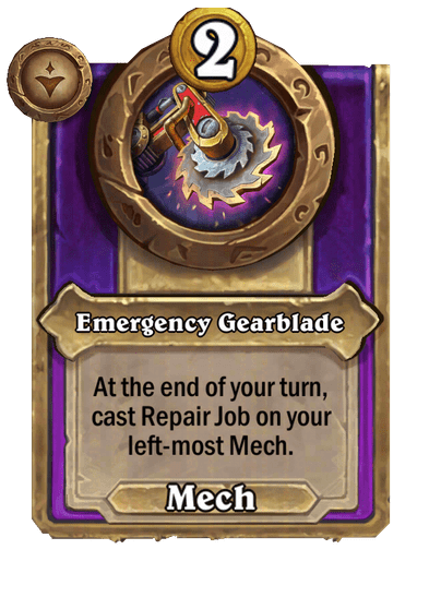 Emergency Gearblade