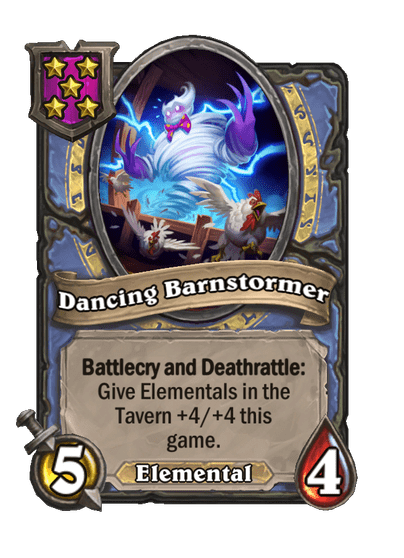 Dancing Barnstormer Hearthstone kártya