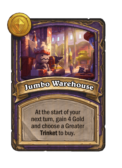 Jumbo Warehouse Hearthstone kártya