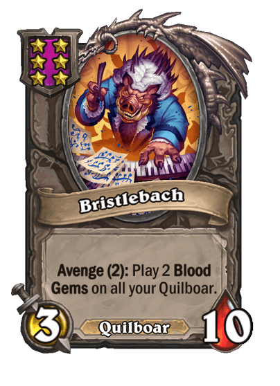 Bristlebach Hearthstone kártya