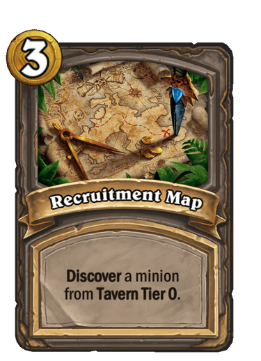 Recruitment Map Hearthstone kártya