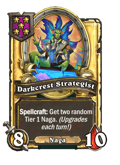 Darkcrest Strategist Hearthstone kártya