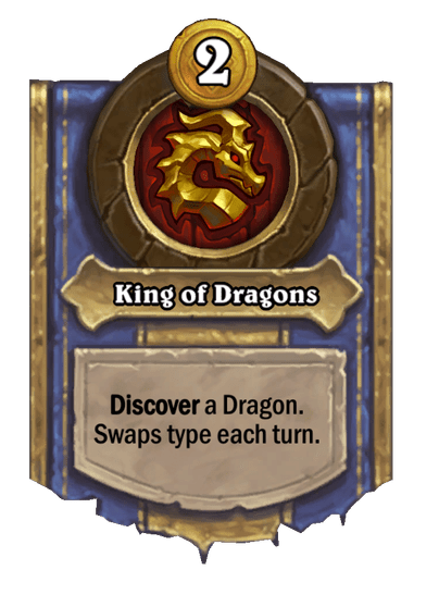 King of Dragons Hearthstone kártya
