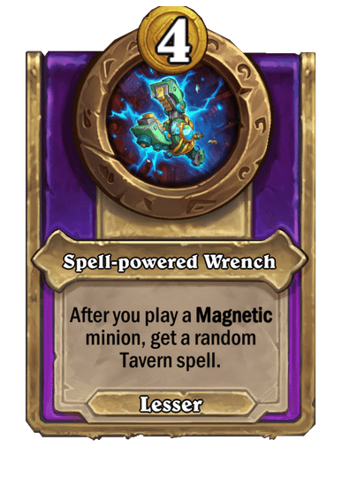 Spell-powered Wrench