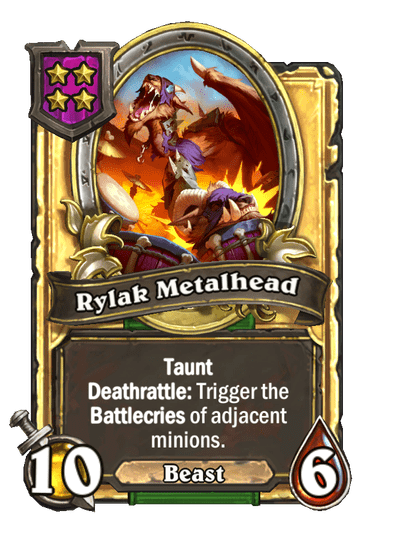 Rylak Metalhead Hearthstone kártya