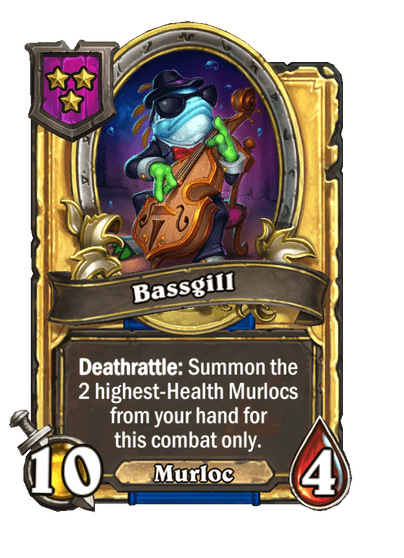 Bassgill Hearthstone kártya