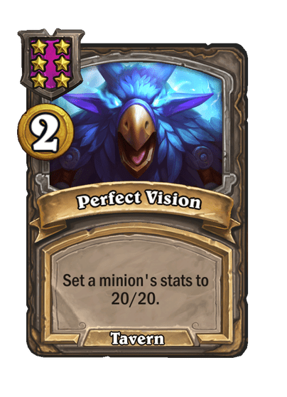 Perfect Vision Hearthstone kártya