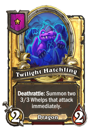 Twilight Hatchling Hearthstone kártya