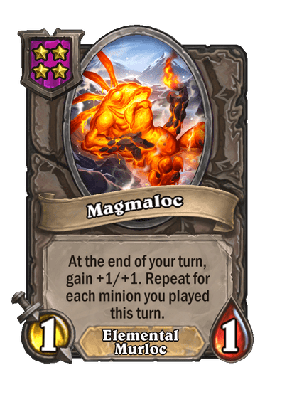 Magmaloc Hearthstone kártya