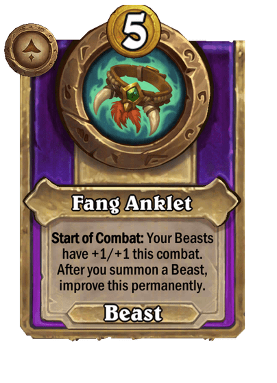 Fang Anklet