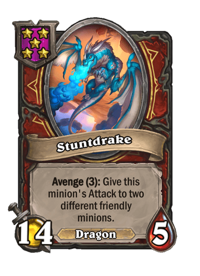 Stuntdrake Hearthstone kártya