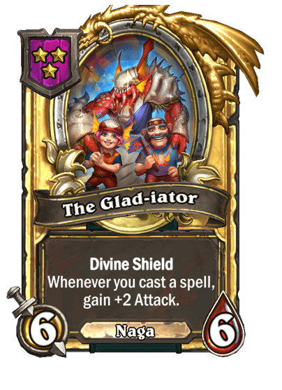 The Glad-iator Hearthstone kártya