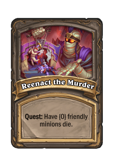 Reenact the Murder
