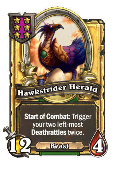 Hawkstrider Herald Hearthstone kártya