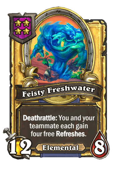 Feisty Freshwater Hearthstone kártya
