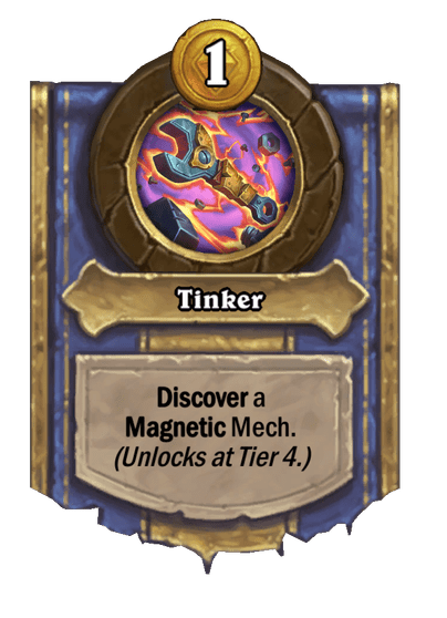 Tinker Hearthstone kártya