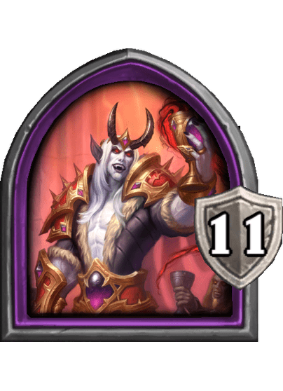Sire Denathrius Hearthstone kártya