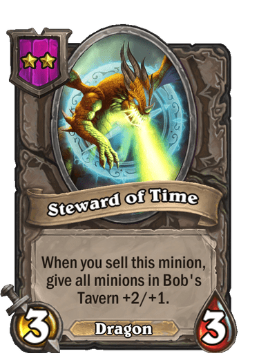 Steward of Time Hearthstone kártya