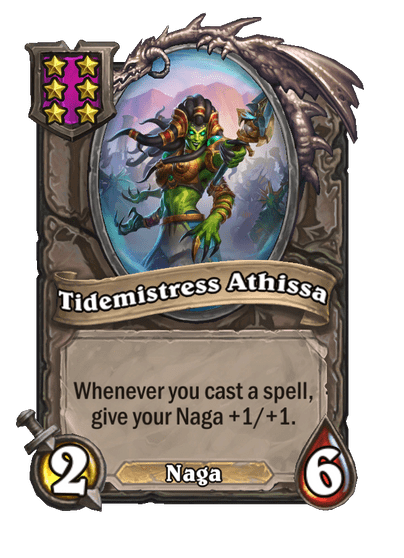 Tidemistress Athissa Hearthstone kártya