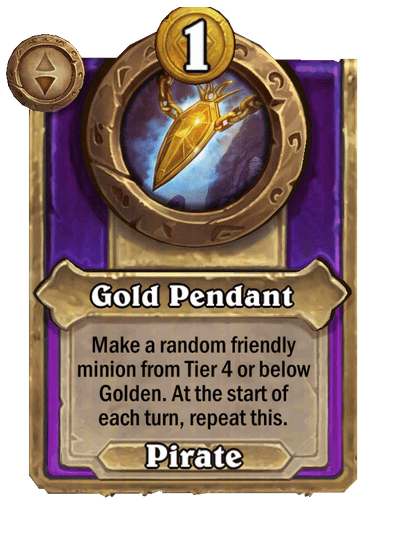 Gold Pendant