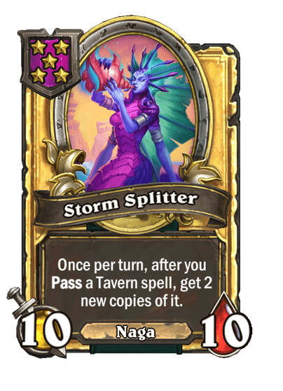 Storm Splitter Hearthstone kártya
