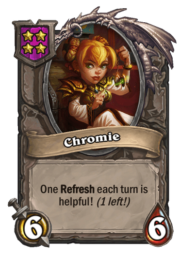 Chromie Hearthstone kártya