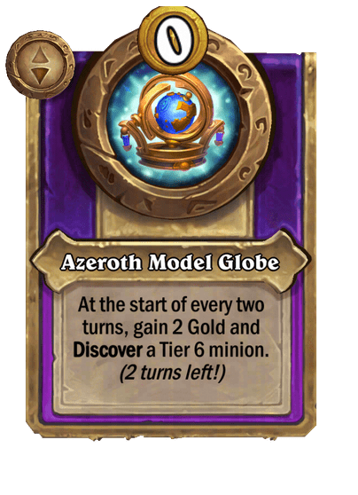 Azeroth Model Globe