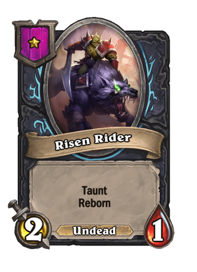 Risen Rider Hearthstone kártya