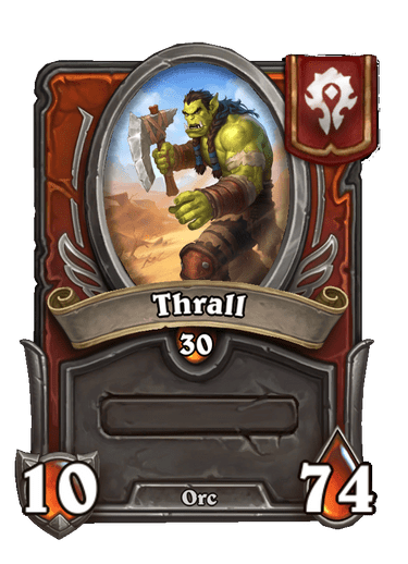 Thrall Hearthstone kártya