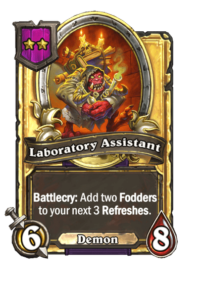 Laboratory Assistant Hearthstone kártya