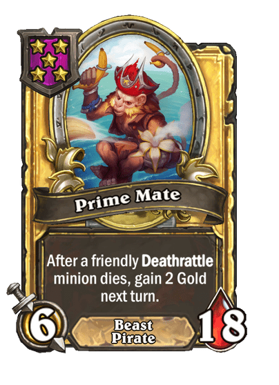 Prime Mate Hearthstone kártya
