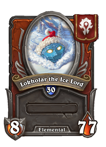 Lokholar the Ice Lord Hearthstone kártya