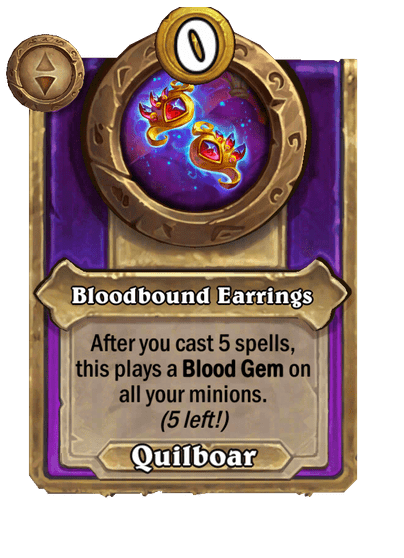 Bloodbound Earrings
